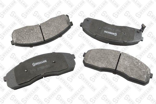 Brake Pad Set, disc brake 000 278B-SX