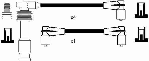 Ignition Cable Kit RC-OP204 - image 2