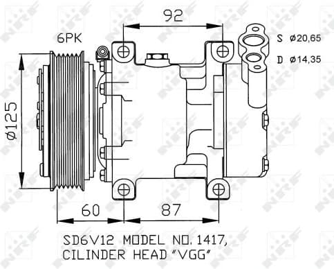 Compressor, air conditioning 32235 - image 3