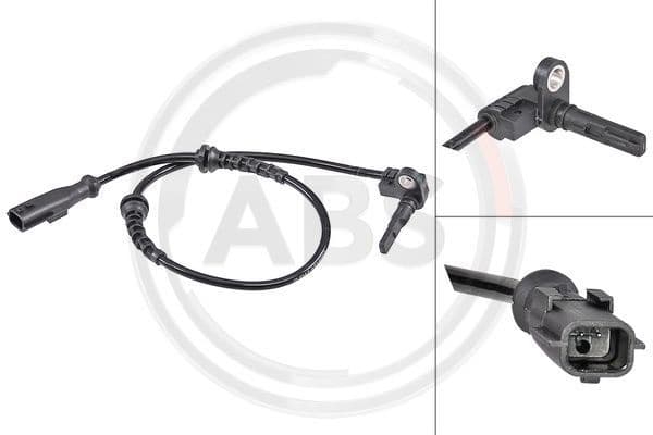 Sensor, wheel speed 31849