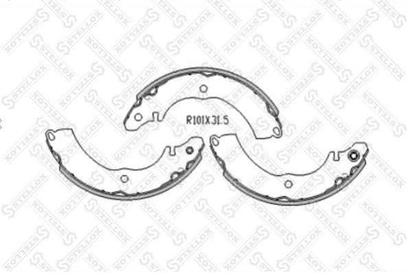 Brake Shoe Set 000 119-SX