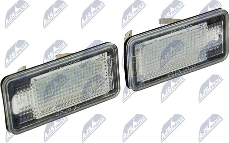 Valstybinio numerio žibintas 2X LED AUDI A3, A4, A5, A6, A8 ~02-10m