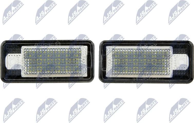 Valstybinio numerio žibintas 2X LED AUDI A3, A4, A5, A6, A8 ~02-10m - image 3