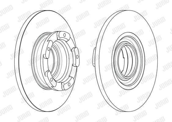 Brake Disc 563125J - image 3