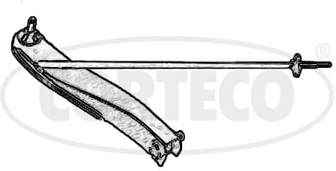 Control/Trailing Arm, wheel suspension 49400802