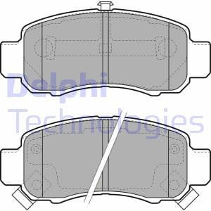 Brake Pad Set, disc brake LP1973