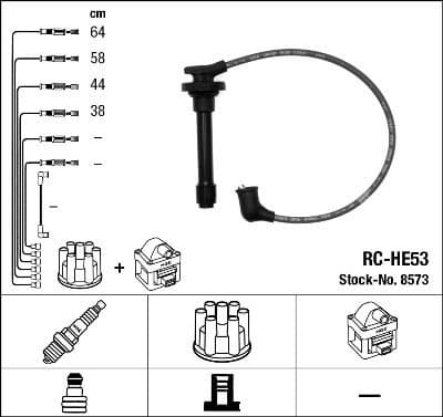 Ignition Cable Kit RC-HE53