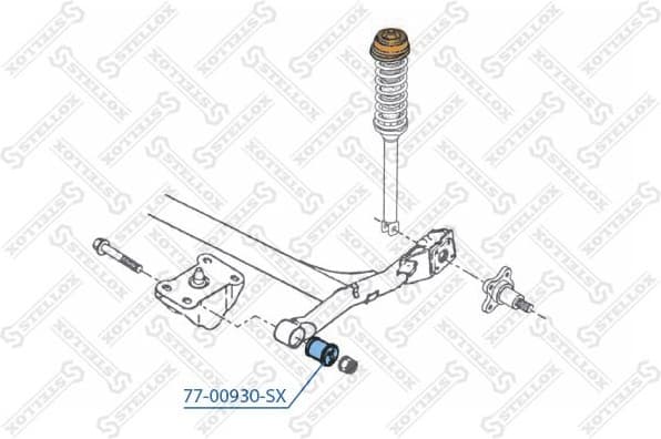 Mounting, control/trailing arm 77-00930-SX