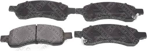 Brake Pad Set, disc brake 000 735B-SX