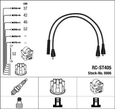 Ignition Cable Kit RC-ST405
