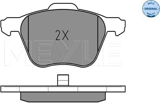 Brake Pad Set, disc brake MEYLE-ORIGINAL: True to OE. 025 232 6920/W - image 2