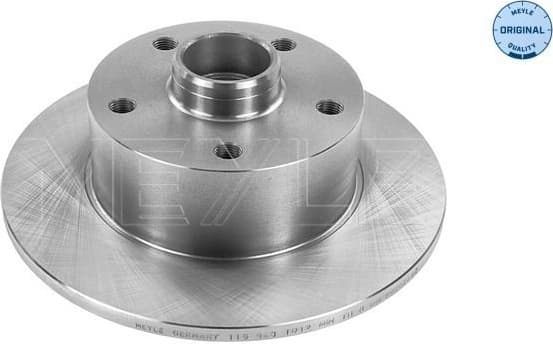 Brake Disc MEYLE-ORIGINAL: True to OE. 115 523 0016