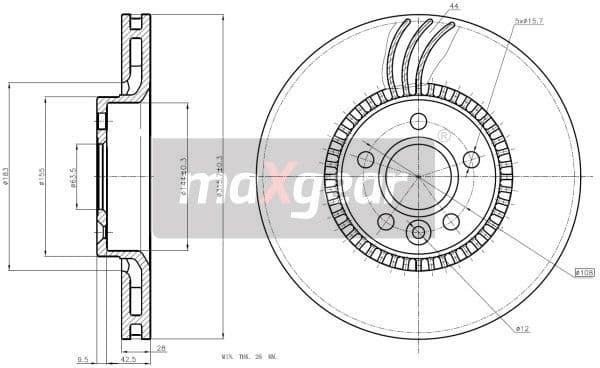 Brake Disc 19-2429