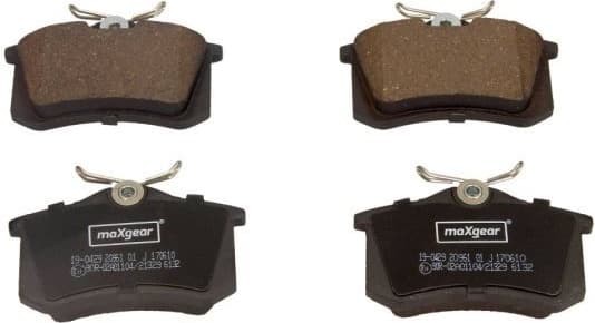 Brake Pad Set, disc brake 19-0429 - image 2