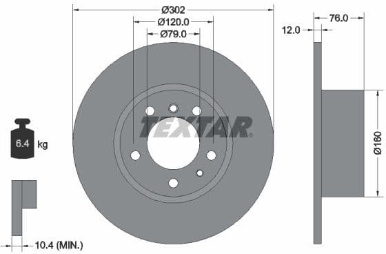 Brake Disc PRO 92042103