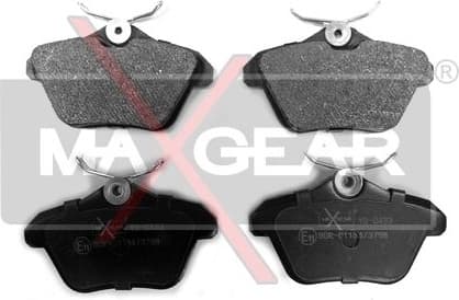 Brake Pad Set, disc brake 19-0433