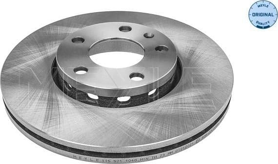 Brake Disc MEYLE-ORIGINAL: True to OE. 115 521 1040