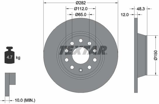 Brake Disc PRO 92140803