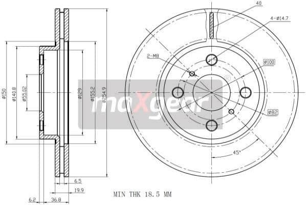 Brake Disc 19-0970