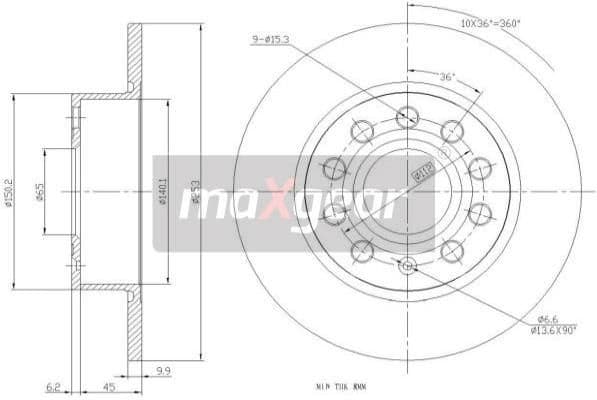 Brake Disc 19-0839