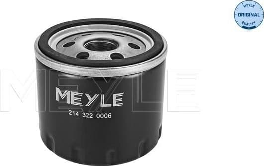 Oil Filter MEYLE-ORIGINAL: True to OE. 214 322 0006
