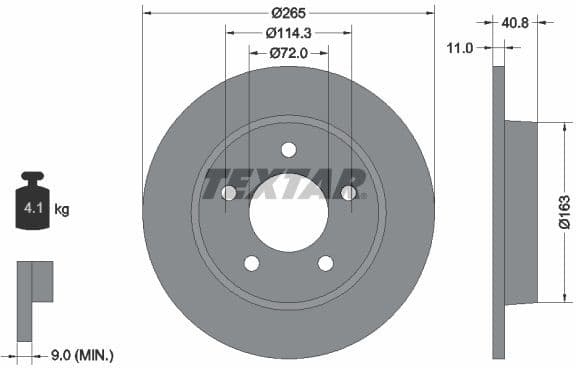 Brake Disc 92130500