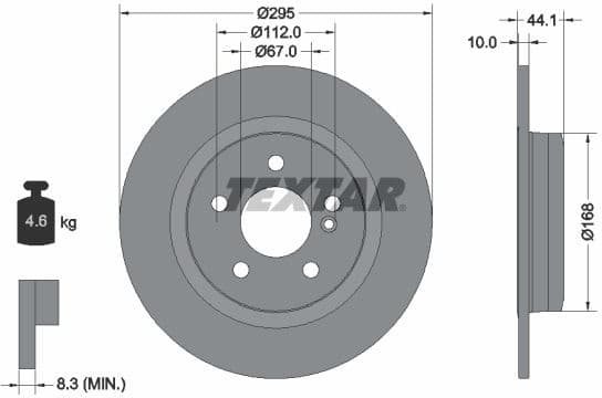 Brake Disc PRO 92254903
