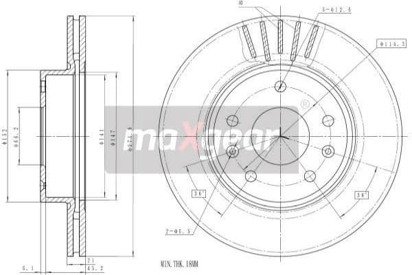 Brake Disc 19-1830