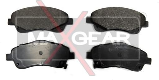 Brake Pad Set, disc brake 19-0625