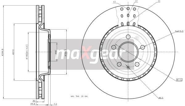 Brake Disc 19-2251