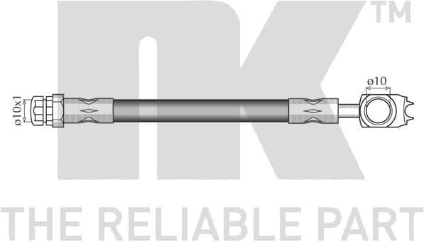 Brake Hose 8547170 - image 2