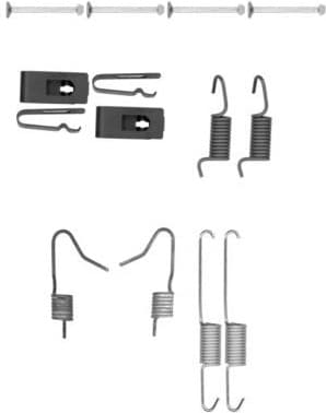 Accessory Kit, parking brake shoes 97036900