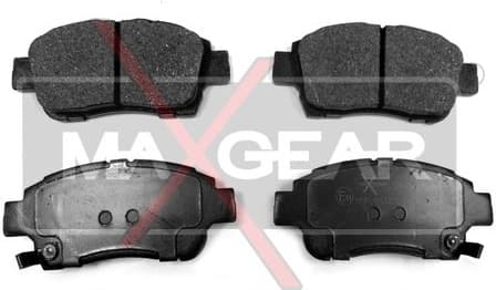 Brake Pad Set, disc brake 19-0489 - image 2
