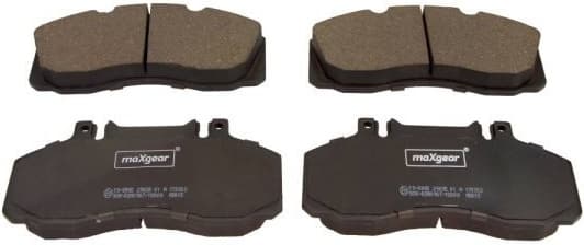 Brake Pad Set, disc brake 19-0895