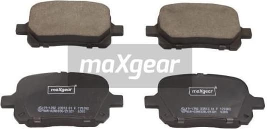 Brake Pad Set, disc brake 19-1392