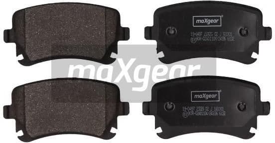 Brake Pad Set, disc brake 19-0497 - image 2