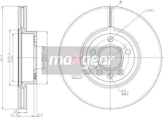 Brake Disc 19-1024 - image 2