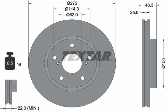 Brake Disc PRO 92232703