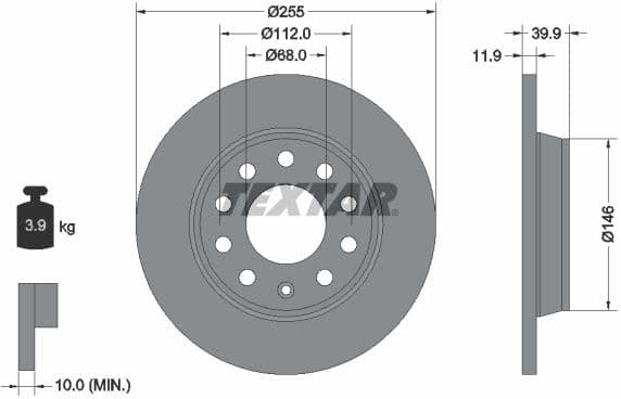 Brake Disc PRO 92106303