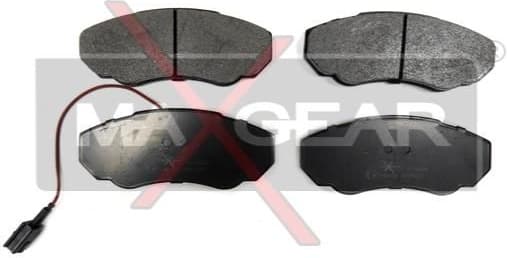 Brake Pad Set, disc brake 19-0594