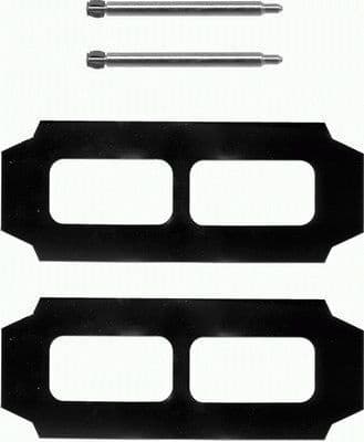Accessory Kit, disc brake pad 82017000