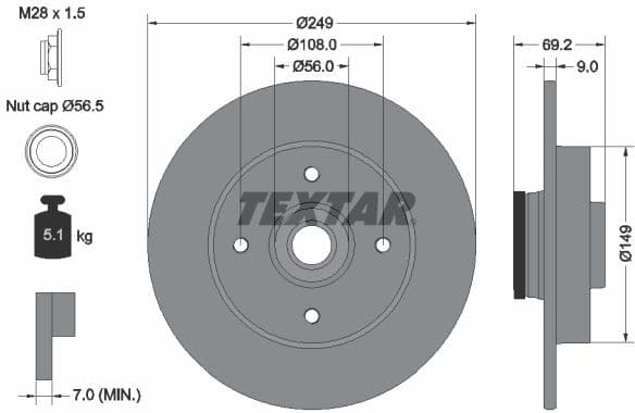 Brake Disc PRO 92202103
