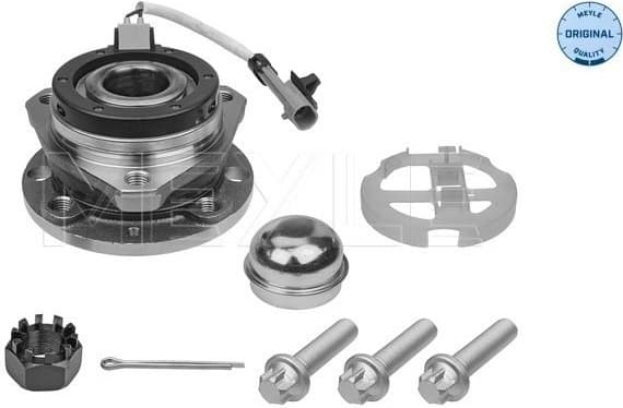 Wheel Hub MEYLE-ORIGINAL: True to OE. 614 652 0003