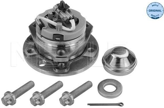 Wheel Hub MEYLE-ORIGINAL: True to OE. 614 652 0010