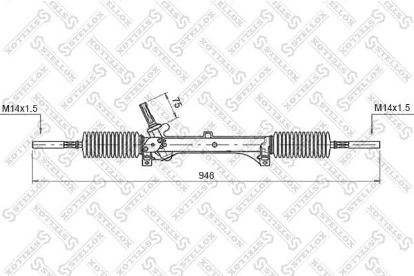 Steering Gear 00-35005-SX