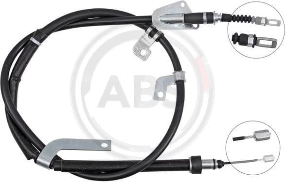 Cable Pull, parking brake K10053