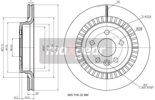 Brake Disc 19-2335