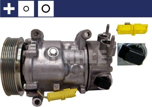 Compressor, air conditioning BEHR ACP 14 000S