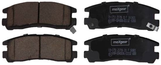 Brake Pad Set, disc brake 19-1751