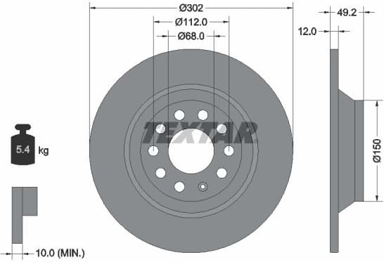 Brake Disc PRO 92132503